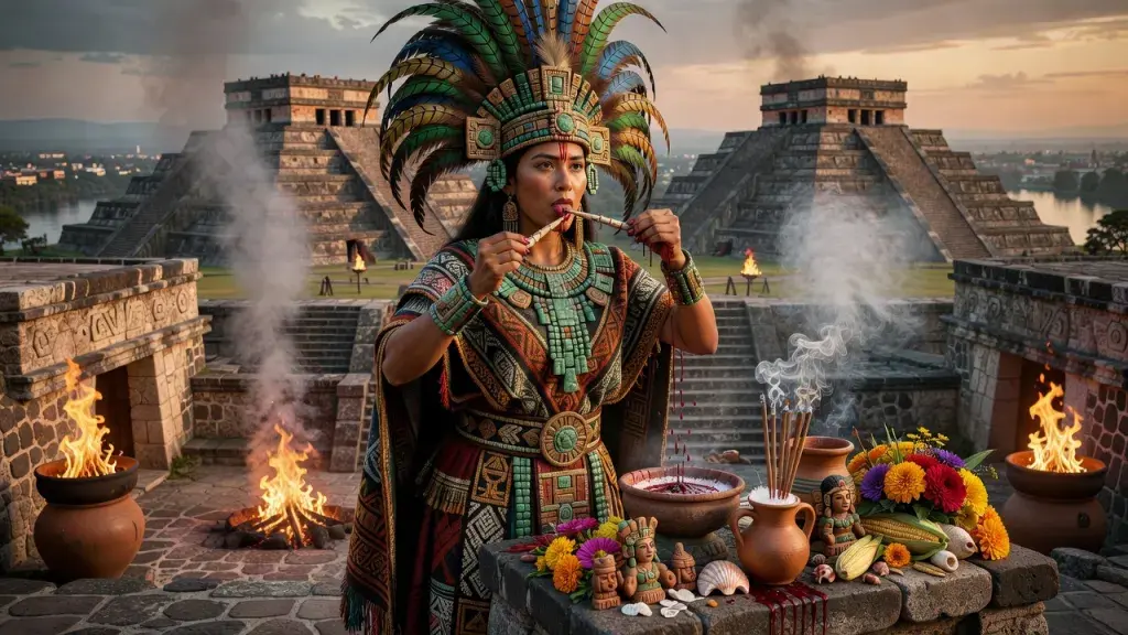 Aztec Priestess Roles and Ancient Religious Rituals: From Templo Mayor to Aztec Mythology and Goddess Worship