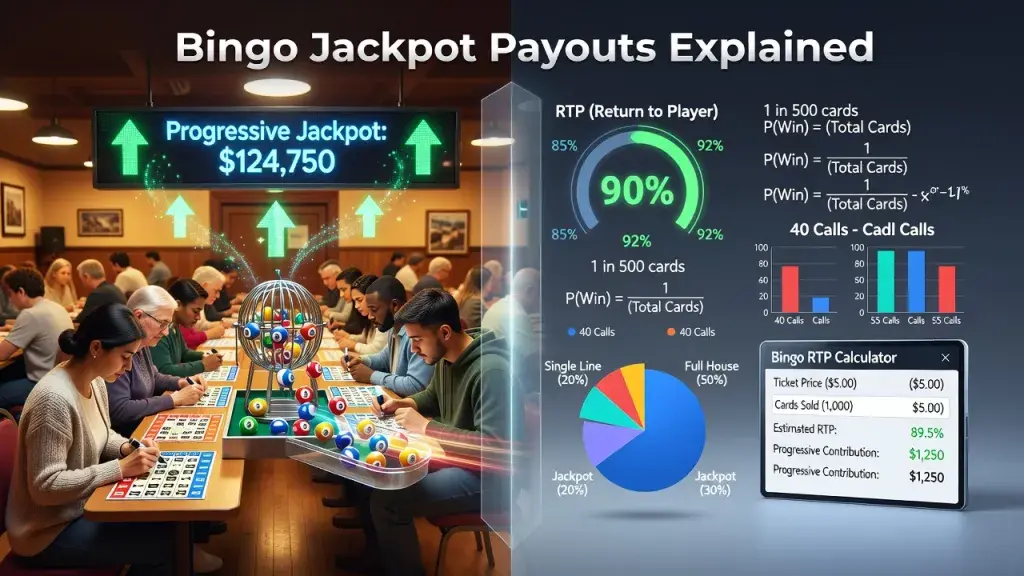 Bingo Jackpot Payouts Explained: Calculate RTP, Odds, and Progressive Jackpot Potential